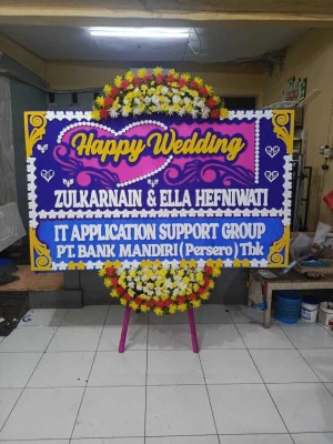 Papan Bunga di Drunten Kulon Gabuswetan
